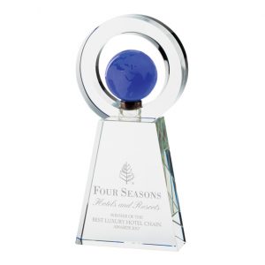 Navigator Globe Crystal Award 230mm