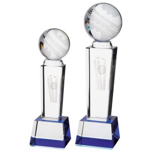 Tribute Cricket Crystal Award