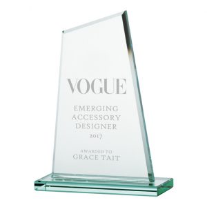 Vanquish Jade Crystal Award – 150mm