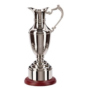 The Classic Nickel Plated Claret Jug
