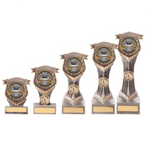 Football Rugby Athletics Glass Vortex Trophy MultiSport Award FREE Engraving 