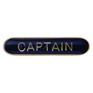 Scholar Bar Badge Captain – Blue