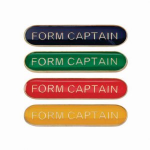 Scholar Bar Badge Form Captain