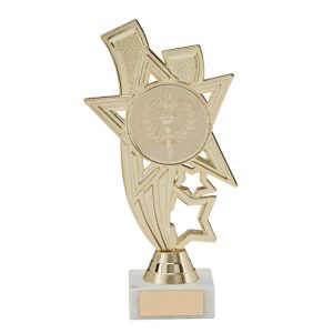 Unity Star Multi-Sport Gold Award Trophy 115mm FREE Engraving 