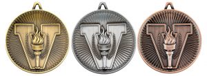 VICTORY TORCH DELUXE MEDAL