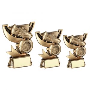BRZ/GOLD CUP RANGE FOR FOOTBALL TROPHY