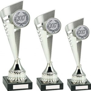 Serenity Plastic Silver Presentation Cup 120mm FREE Engraving 