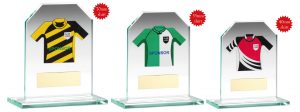 JADE GLASS PLAQUE WITH ENGRAVING PLATE – 3.75in (REQUIRES SHIRT A)