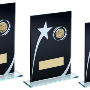 Millennium Snooker & Pool Mono Trophy Premium Jade Glass Award FREE Engraving 