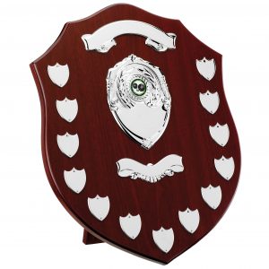 Mahogany Finish Annual Shield