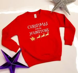 'Christmas with the ...........' Christmas Sweatshirt