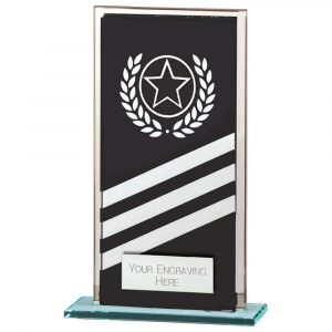 Talisman Mirror Glass Award Black/Silver