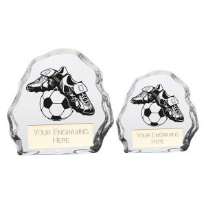 Mystique Football Glass Award
