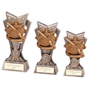 Resin Typhoon Clay Pigeon Shooting Trophies Awards 2 sizes FREE Engraving 