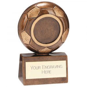 Football Trophies Gold Sienna Ball Football Award 5 sizes FREE Engraving 