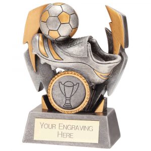 FREE Engraving Rugby Football Crystal Solitaire Sphere Trophy MultiSport Award 
