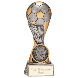Revolution Football Resin Award Silver