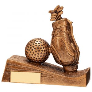 Horizon Golf  Bag Resin Award Gold
