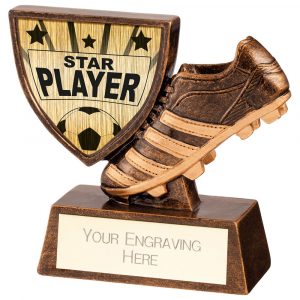 Tempo Football Star Player Award 75mm
