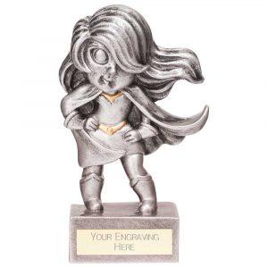 Superhero Female Award Antique silver 100mm